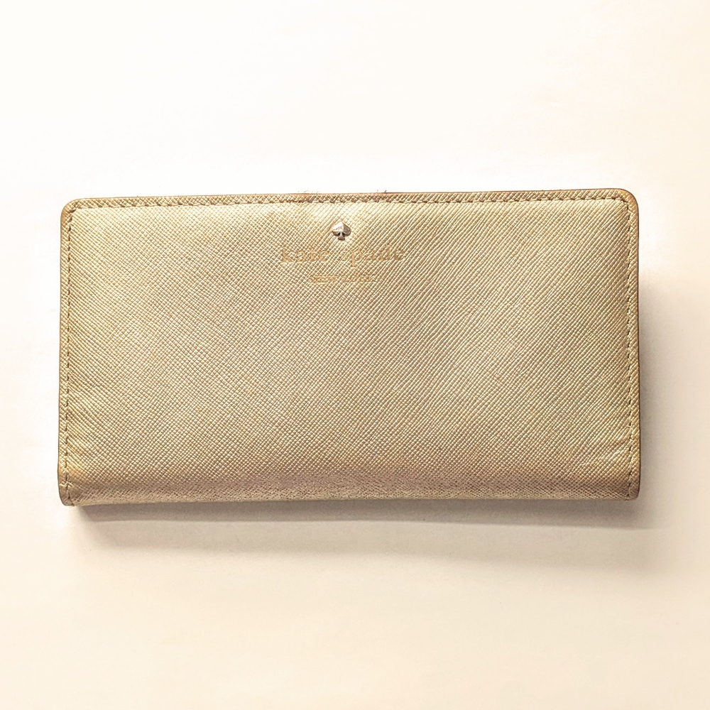 Gorgeous Kate Spade Stylish and functional Gold Color Women's Wallet